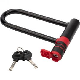 U-образный замок для велосипедов и колясок Четыре сезона 15x21 см, черный 79-0400 