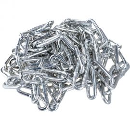 Сварная цепь Стройметиз М6 DIN 763 длиннозвенная 5 м пакет 416625 