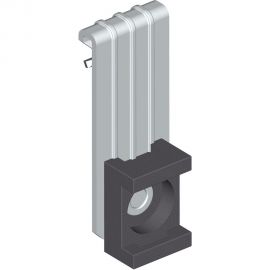 Вертикальный балочный зажим УМС 1-5 мм под нейлоновую стяжку 25 шт. VBZ-1-5-S 