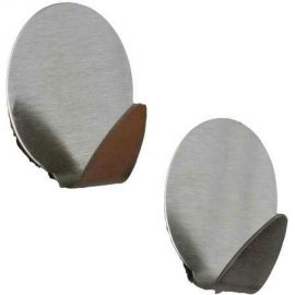 Набор металлических крючков на липучке Доляна Круг 2 шт. 569590 