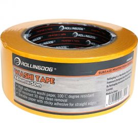 Малярная лента для четких границ Rollingdog Washi Tape 48 мм, 50 м 80855 