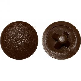Заглушка ВИРТУОЗ № 3 темно-коричневая, 50 шт. 03669 