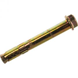 Анкерный болт с гайкой Стройбат 10x77 цинк 257571 