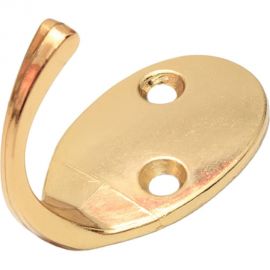 1-рожковый крючок СКОБЯНОЙ мод. 55, золото 007438 