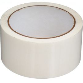 Упаковочная клейкая лента Кордленд белый, 48 мм х 50 м SCO-00328 