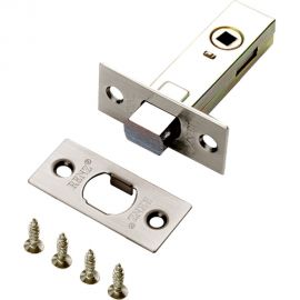 Межкомнатная задвижка RENZ РЕНЦ, никель матовый INL-BK 45 SN 