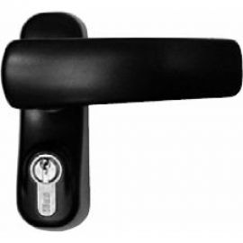 Внешняя ручка для накладной антипаники, в комплекте с полуцилиндром HOME H-301 RH301CIL 