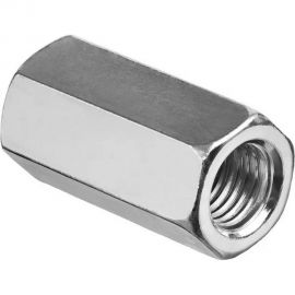 Соединительная гайка Метиз-Эксперт М8 оц DIN 6334 уп. 200 шт. 00-00012453 