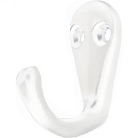 Мебельный крючок JET 588 алюминий, белый CQ588A.001WT99 