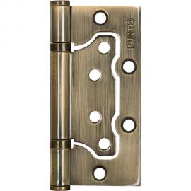 Универсальная петля без врезки PUNTO 200-2B 100x2,5 AB бронза 35477 