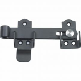 Дверной засов Amig черный, модель 50 