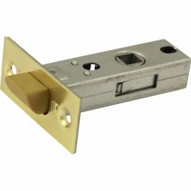 Межкомнатная пластиковая защелка Вантаж мат. золото Р45SB 
