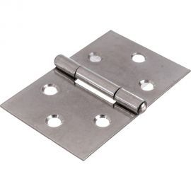 Петля VORMANN прямая широкая 40x60х0,9 мм, нержавеющая сталь 010504040 