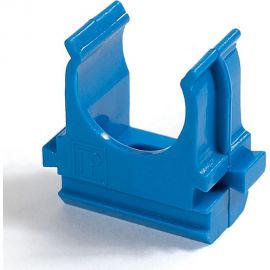 Крепёж-клипса для труб Промрукав АБС-пластик синяя д20 100шт PR13.0058 