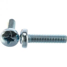 Винт КРЕП-КОМП полуцилиндрическая головка, цинк DIN7985 5х20 50шт вц520мф 