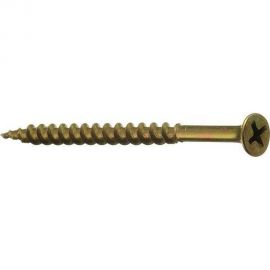 Саморезы МТК пот/г кр/ш жёлтый цинк, 4,2x75 200 шт. 113258 