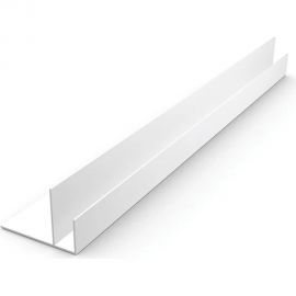 F-профиль Центурион ПВХ 0,035x0,025x0,015 м, 3 м, 8 мм 66 