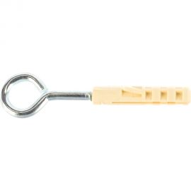 Петля-шуруп ЕВРОПАРТНЕР Zn L32 х d5,8 x O12 мм 6шт. 13 7549 1 