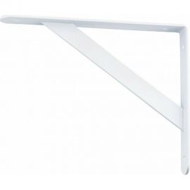 Усиленный уголок-кронштейн ООО Промекон 300x200x30x4 мм, белый 1000000075 