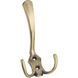 Мебельный крючок KERRON Д67 Ш135 В70, античная бронза KR 0050 AB 