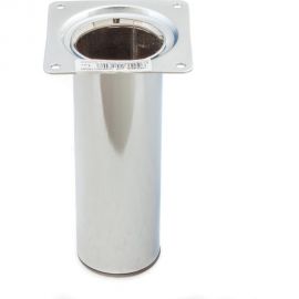 Мебельная ножка Стройбат 30x150 мм, хром, 1 шт. 275790 