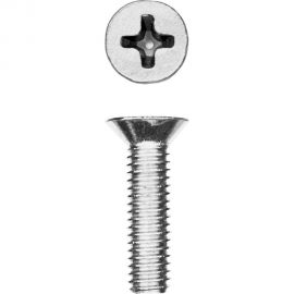 Винт ЗУБР DIN 965, M6 x 20 мм, 9 шт, кл. пр. 4.8, оцинкованный, 303116-06-020 