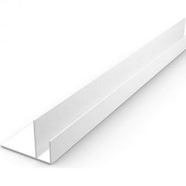 Профиль LXL F-образный 60 8/10 мм, l=3 м, 50 шт. F-60 pvc 