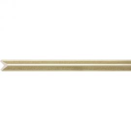 Угол Cosca интерьерный багет, 18 мм, матовое золото СПБ030477 