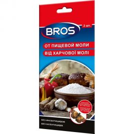 Клеевая ловушка для отлова пищевой моли Bros с феромоном, 2 штуки 725527 