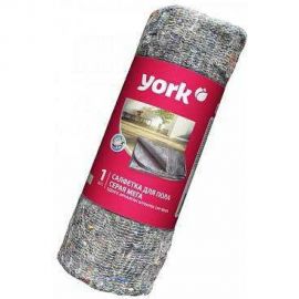 Хлопковая салфетка для пола YORK МЕГА серая, в рулоне, 260г/м2, 75x100 см 022320 