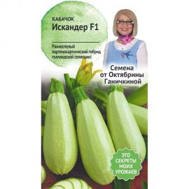 Семена ОКТЯБРИНА ГАНИЧКИНА Кабачок Искандер F1 5 шт. 120146 