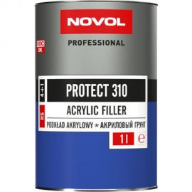 Грунт Novol PROTECT 310 HS 2К акрил. банка 1л с отвердителем 0.2л белый X6120476 