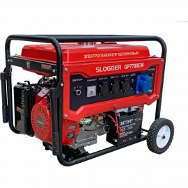 Бензиновый генератор Slogger GP7700EW 