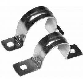 Крепежная двухлапковая скоба Ruvinil d40 мм метал. оцинк. уп.20 шт С21440 