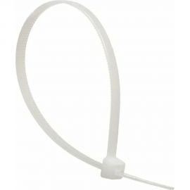 Кабельный хомут duwi нейлон, 300x3,6 мм, белый, 100 шт. 30273 5 