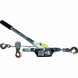 Рычажная гаражная лебедка HITCH CP 2002 2000 кг, канат 2.8 м, двойной храповый механизм SZ073185 