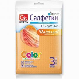 Cалфетки из 100% вискозы GRIFON перфорированные, 30х38 см, 3 шт 910-029/1 