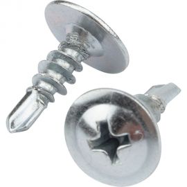 Саморез с прессшайбой KRANZ ПШС сверло, 4.2x13, 25 шт. 1182-4213-4 