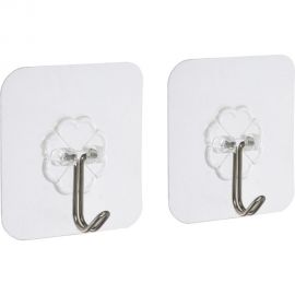 Набор крючков на клеевой основе MARMITON 2 шт., нержавеющая сталь 17613 