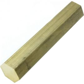 Латунный пруток HG ЛС59-1 шестигранный S8, длина 100 мм 4961094 