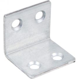 Мебельный уголок STARFIX 25x25x25 мм, белый цинк, 4 шт. в зип-локе SMM1-60887-4 