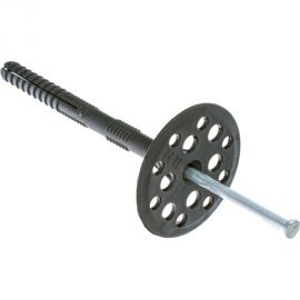 Дюбель с мет. гвоздем для утеплителя Стройбат 10x160, 20 шт. 575870 