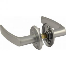 Дверные ручки Вантаж матовый хром 16/006SC 