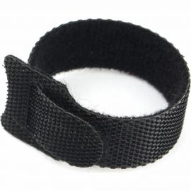 Хомуты-липучки Cablexpert на основе ленты Velcro 110x11 мм, черные, 12 шт. VT-110x11BK 