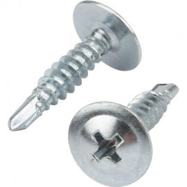 Саморез с прессшайбой KRANZ ПШС сверло, 4.2x19, 20 шт. 1182-4219-4 