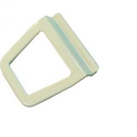 Металлическая ручка для москитной сетки KOMFORT Москитные системы белая, 2 шт. РМ00737 