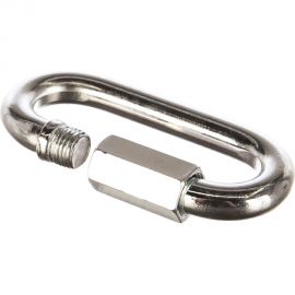 Карабин винтовой оцинкованный с муфтой 5 шт. (12 мм; ТФ5) Зубр 4-304535-12 