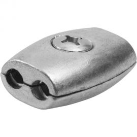 Зажим троса ""Бочонок"" 15 шт. (5 мм; ТФ5) Зубр 4-304455-05 