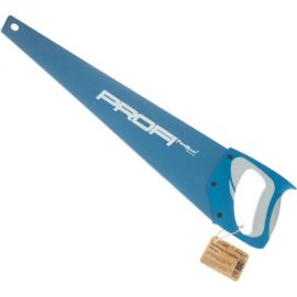 Пила по дереву РемоКолор PROFI, синее тефлоновое покрытие, 11-12 TPI, 450 мм, 42-3-845 