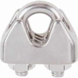 Зажим для стальных канатов STARFIX М2, нержавеющая сталь, DIN 741 749042 